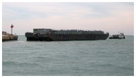 barge towing on the Great Lakes